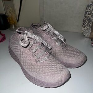 NOBULL Women's Knit Athletic Shoes in Soft Mauve